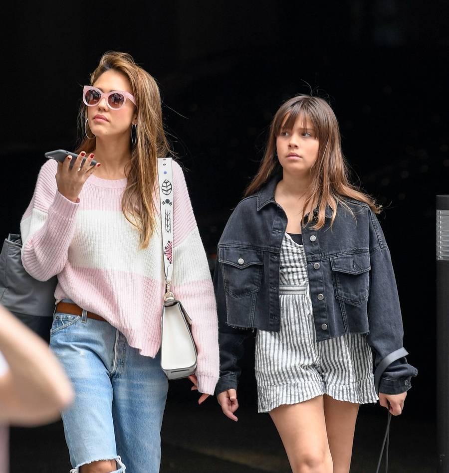 Jessica Alba z córką Honor