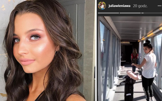 Zmęczona pracą Julia Wieniawa opuszcza Polskę!