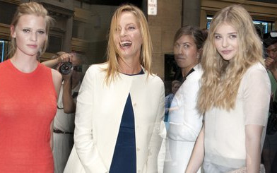 Gwiazdy na pokazie kolekcji Calvina Kleina  (FOTO)