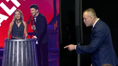 Szokujący żart prowadzącego na gali On Air Music Awards 2026. Wbił szpile Nawrockiemu