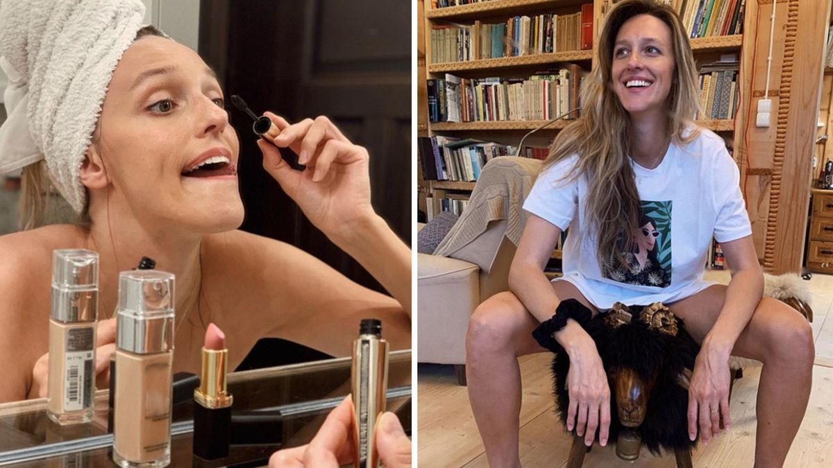 Aleksadra Żebrowska nie potrafi się malować, fot. Instagram @olazebrowska