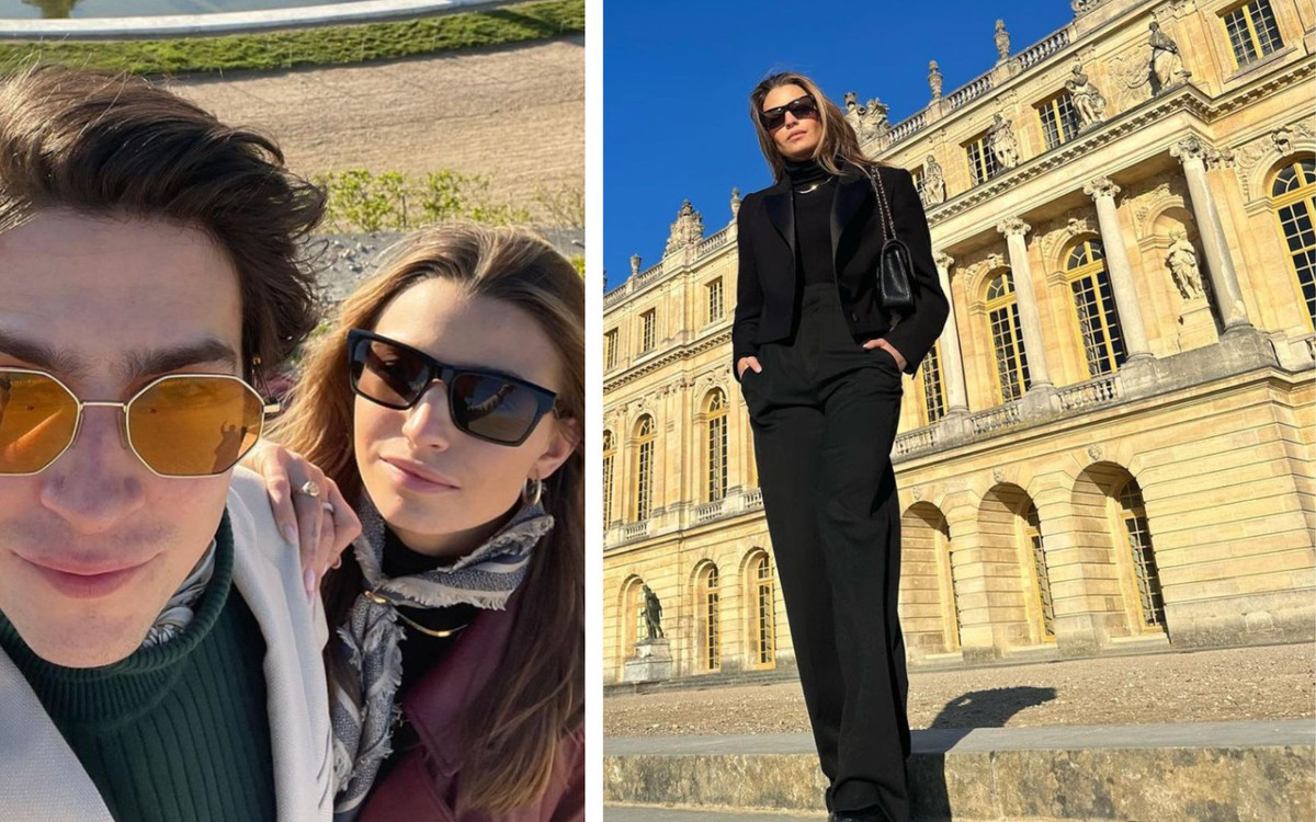 Julia Wieniawa i Nikodem Rozbicki w Wersalu. Aktorka wygląda obłędnie!