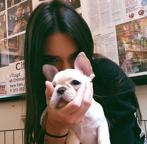 Kendall Jenner na instagramie