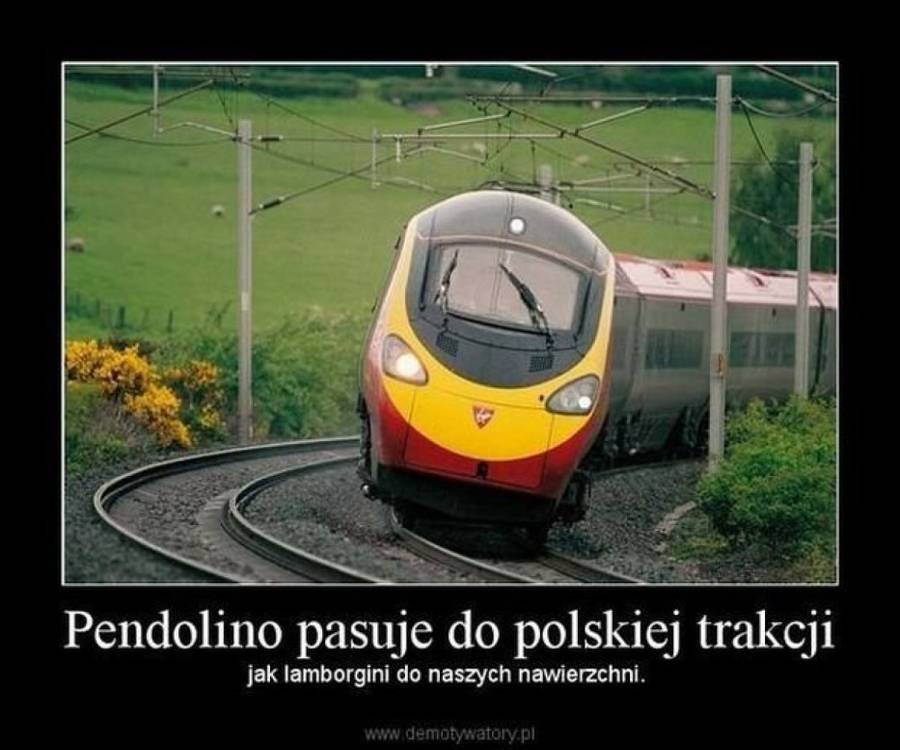 Pendolino w Polsce – internauci śmieją się z wpadek