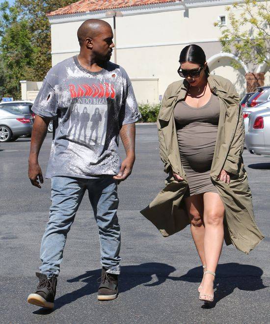 Modowe wpadki Kim Kardashan z drugiej ciąży