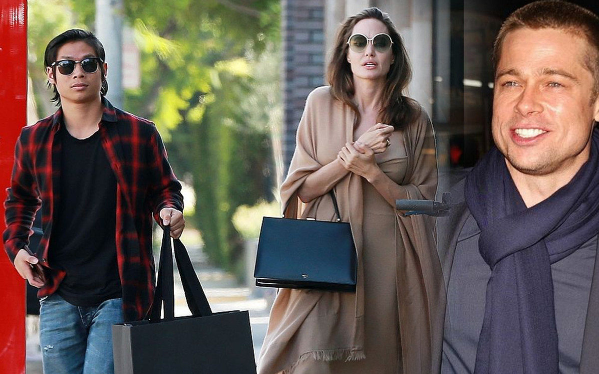 Angelina Jolie zdradziła synowi coś OKRUTNEGO na temat Brada Pitta