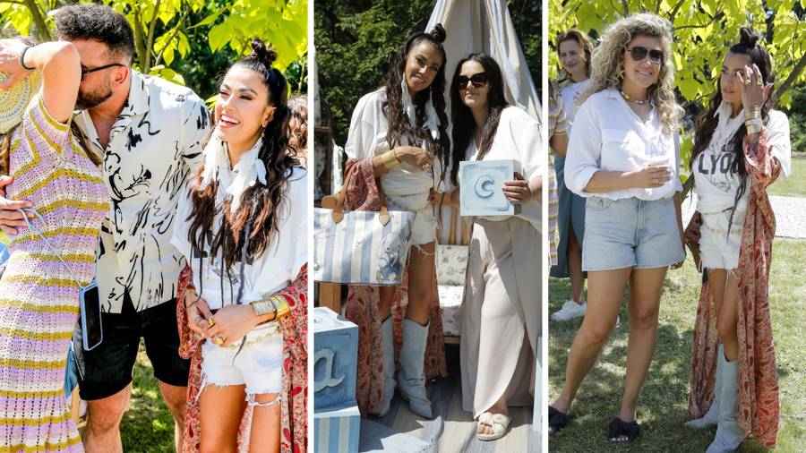 Gwiazdy z dziećmi na przyjęciu Mai Hyży: Anna Skura z 5-letnią Melody, ależ wyrosła córka Alżbety Lenskiej…