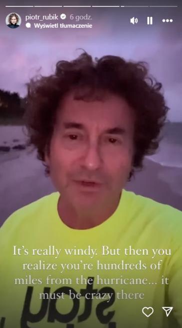 Piotr Rubik, fot. Instagram. 