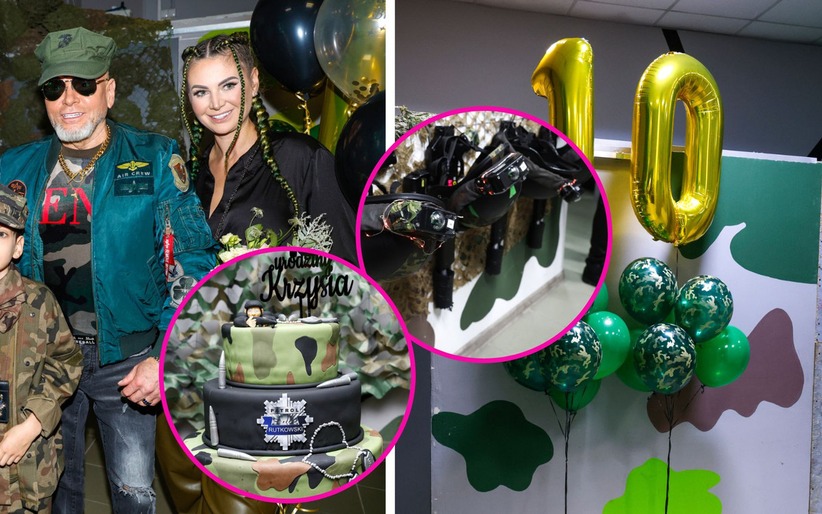 Rutkowscy nie oszczędzają na dziecku. Tak wyglądały 10. urodziny ich syna! (FOTO)