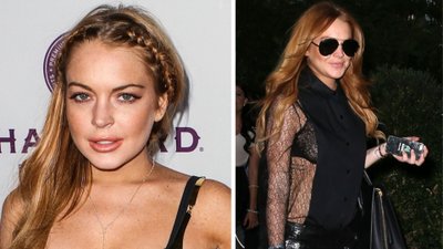 Lindsay Lohan chwali się swoim poporodowym ciałem, niecałe 3 tygodnie po narodzinach synka