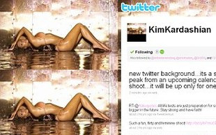 Kim Kardashian dała przedsmak gorącej sesji (FOTO)