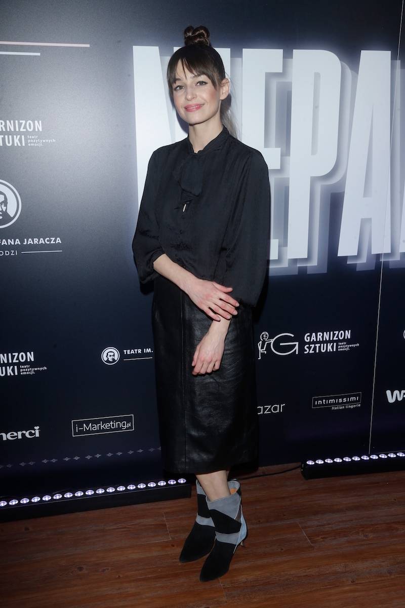 Premiera spektaklu “Niepamięć”. Dawno niewidziana Sasha Strunin z partnerem, Edyta Olszówka…