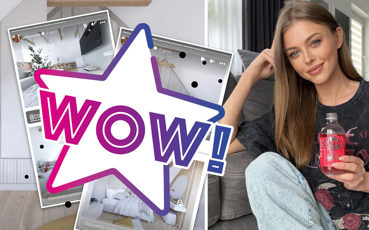 Joanna Opozda poszła na całość! Pokazała wszystkie wnętrza w swoim nowym mieszkaniu. Ale luksus!