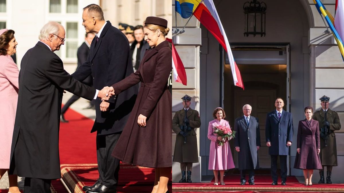 Oto czym Nawroccy podjęli parę królewską. Menu z najwyższej półki, fot. Instagram.