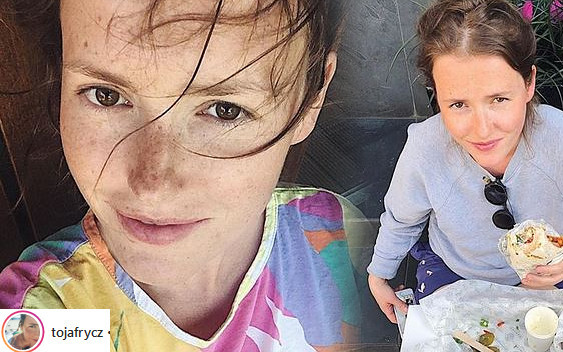 Olga Frycz pokazała duży CIĄŻOWY brzuszek (Instagram)