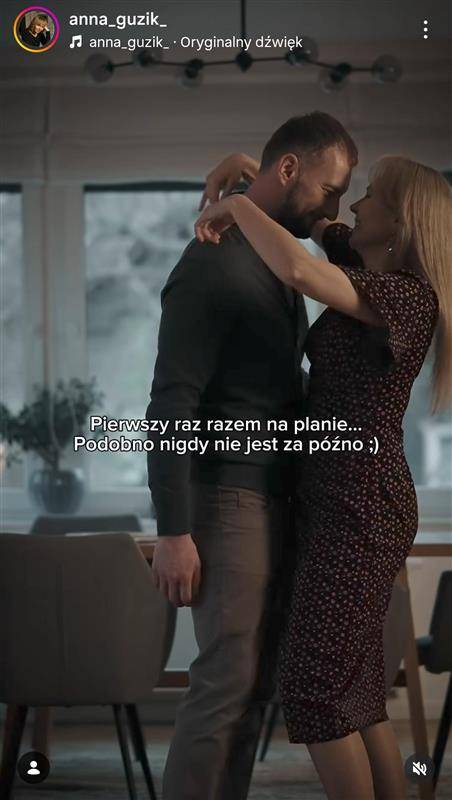 Anna Guzik, Wojciech Tylka, fot. Instagram