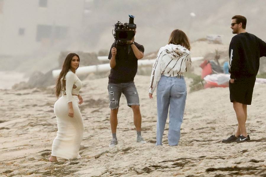 Kardashianki nagrywają ostatnie odcinki show na plaży