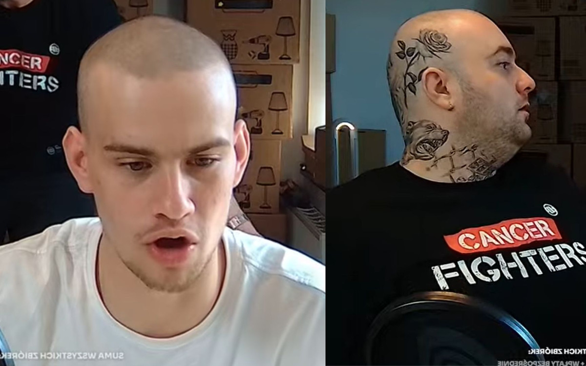 Szokujące sceny podczas streamu Łatwoganga. Ktoś wkradł się przez balkon!