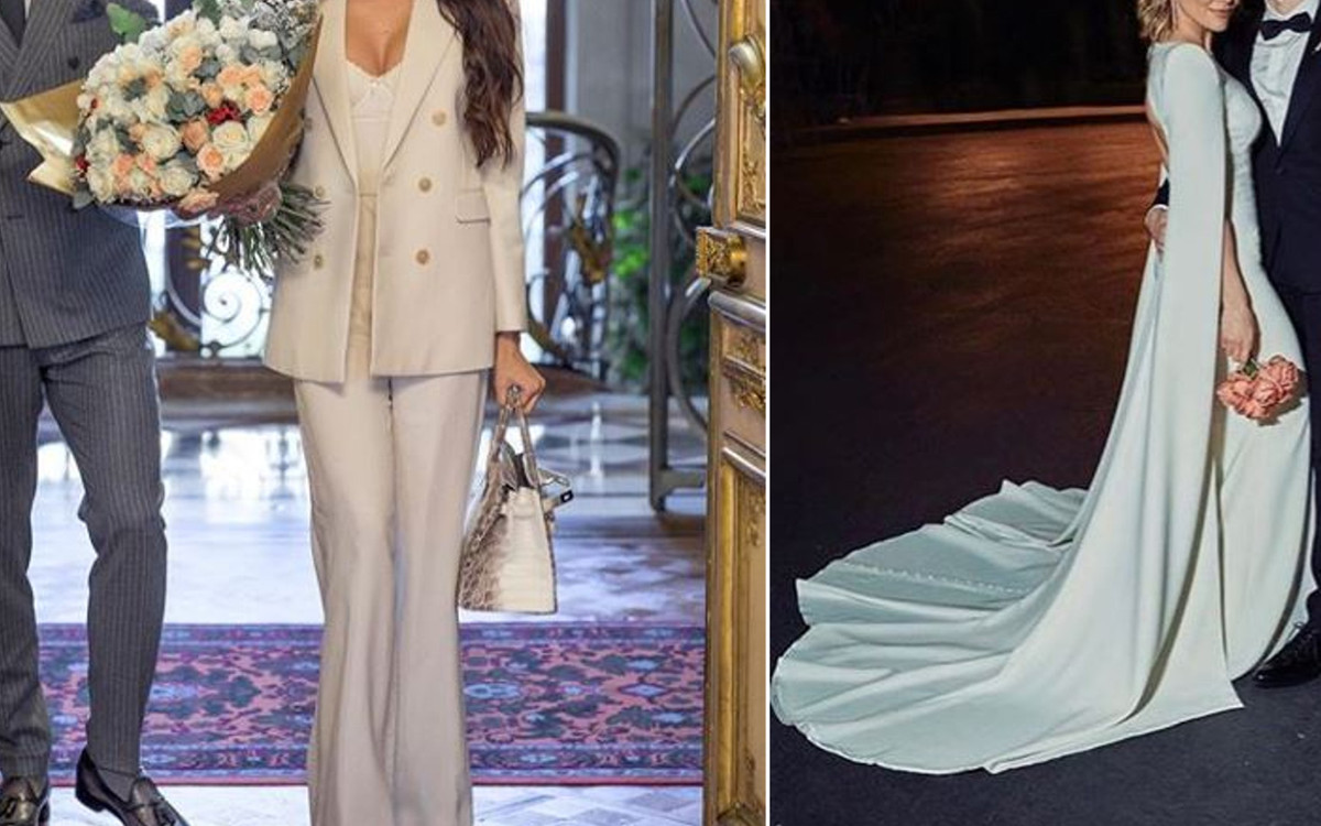 Śluby w święta 2019. Która Panna Młoda wyglądała lepiej? Celia Krychowiak czy Hillary Duff?