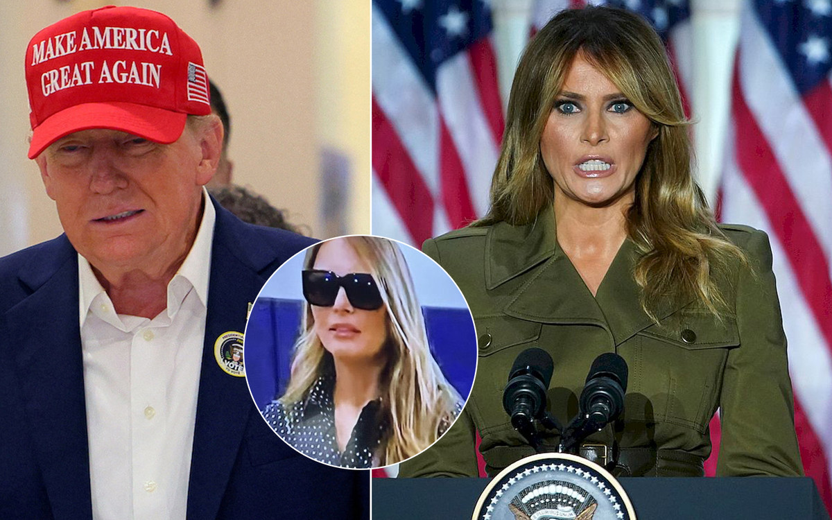 Donald Trump paraduje z SOBOWTÓREM Melanii?! Internauci nie mają wątpliwości (ZDJĘCIA)