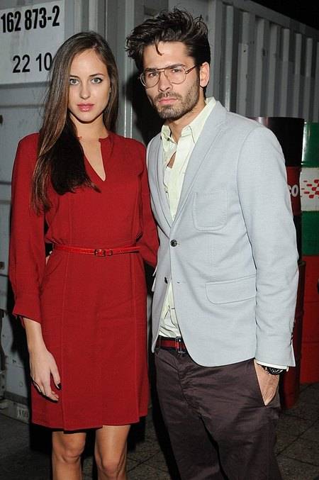 Radzimir Dębski z dziewczyną, Klaudią Wróbel