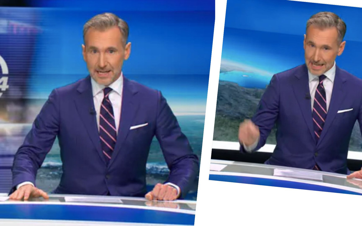 Zaskakujące zachowanie Piotra Kraśki. Zrobił to chwilę po zakończeniu “Faktów”