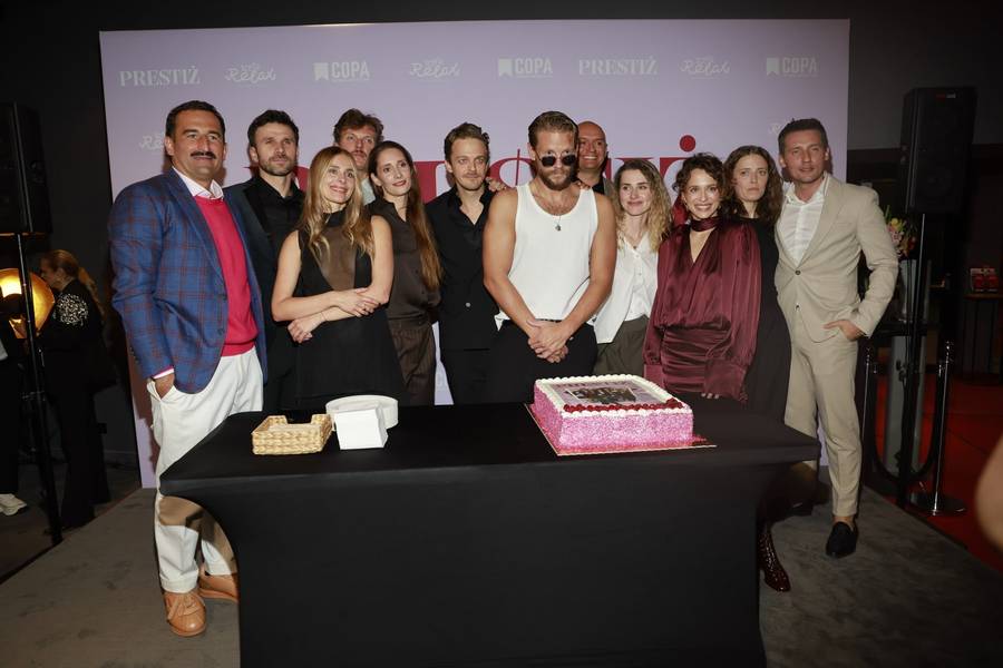 Gwiazdy imprezują na premierze spektaklu “Prestiż”! Michał Koterski, Sebastian Fabijański, Michał Piróg, Anna Maria Sieklucka