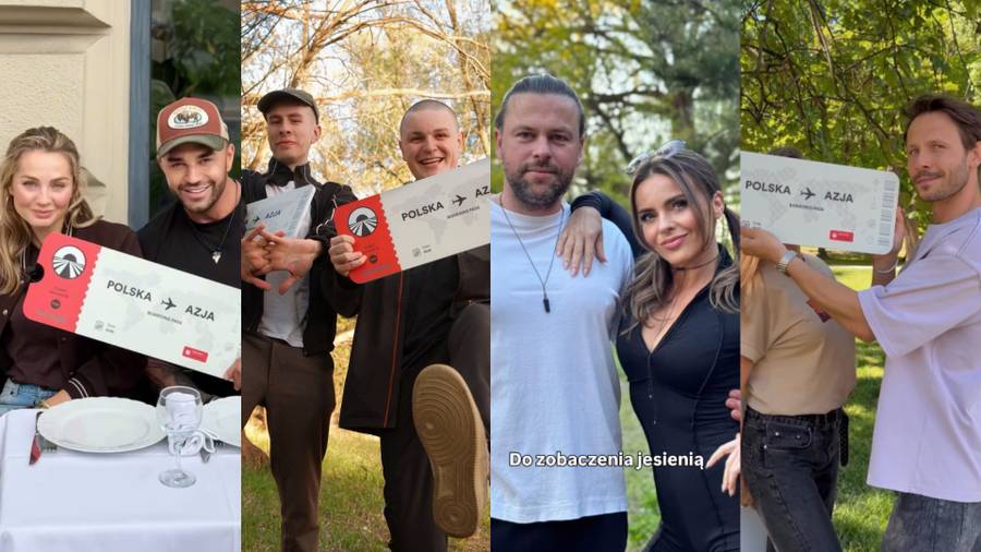 Uczestnicy programu "Azja Express", fot. Instagram