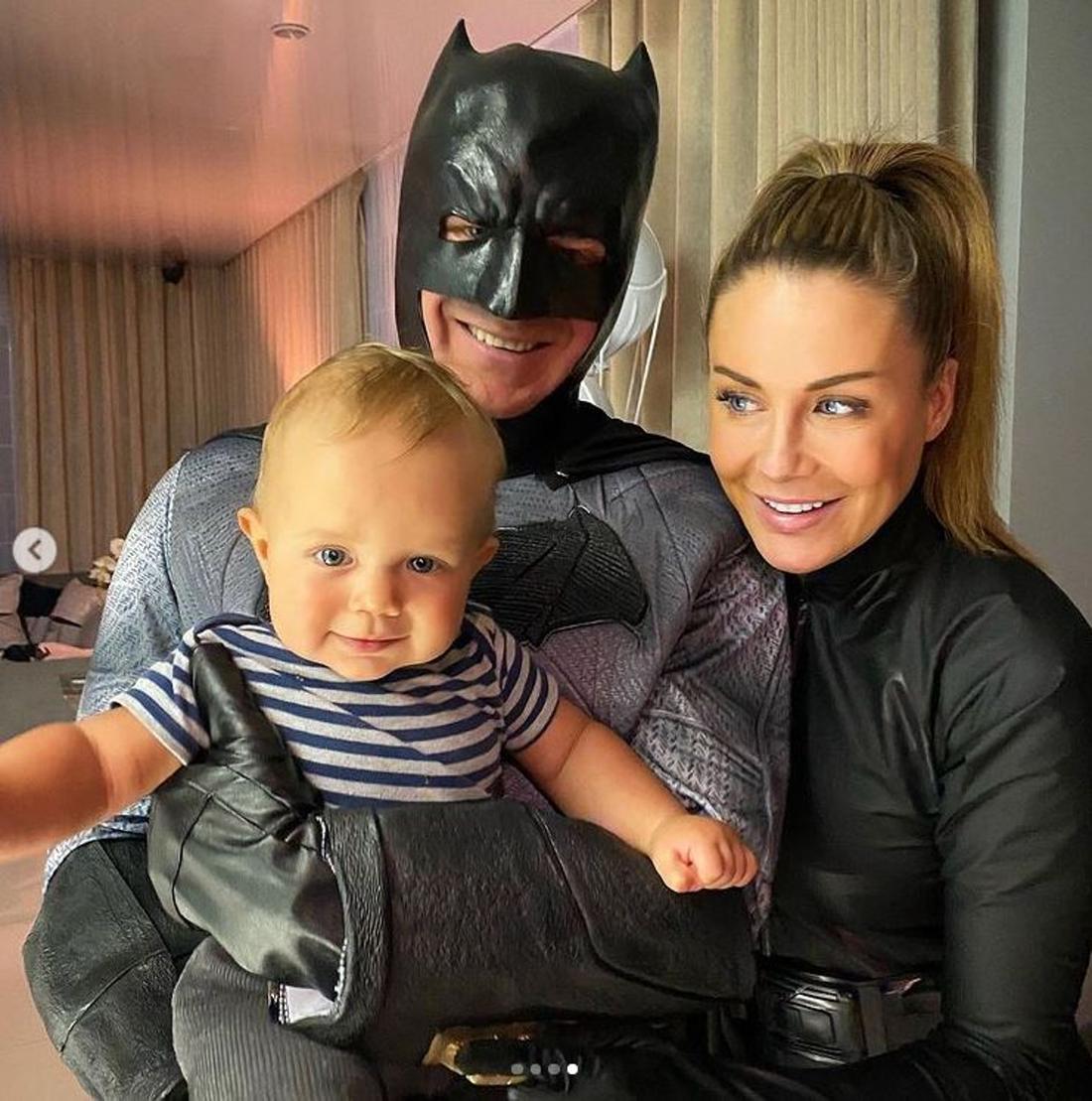 Małgosia Rozenek z Heniem i Radosławem.