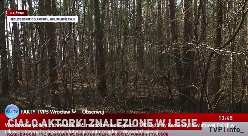 Nowe informacje w sprawie śmierci Magdy Mjtak, fot. Facebook / TVP 3 Wrocław