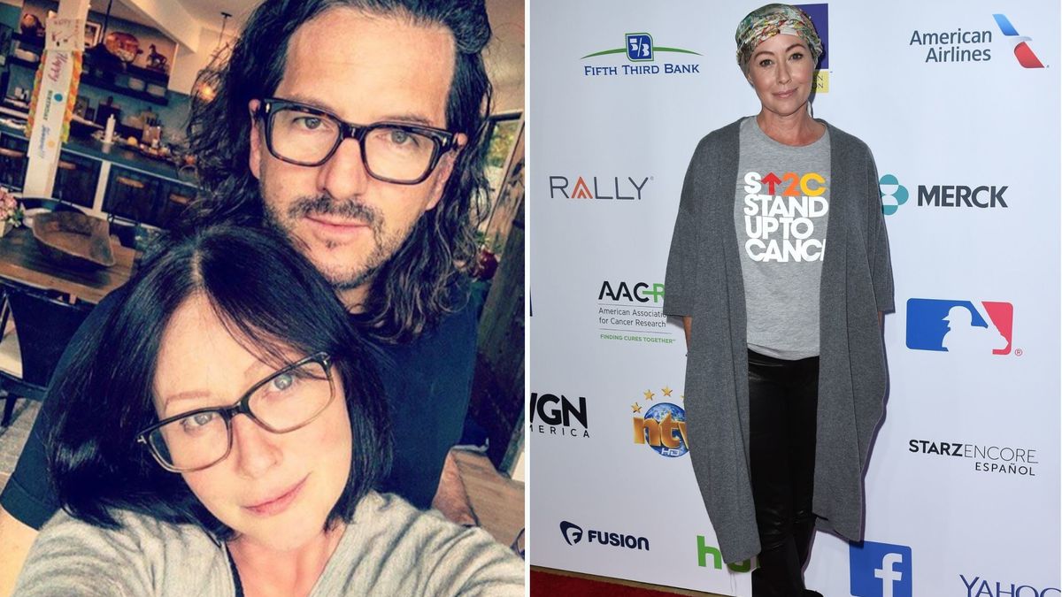 Shannen Doherty z mężem, fot. Instagram @thesando