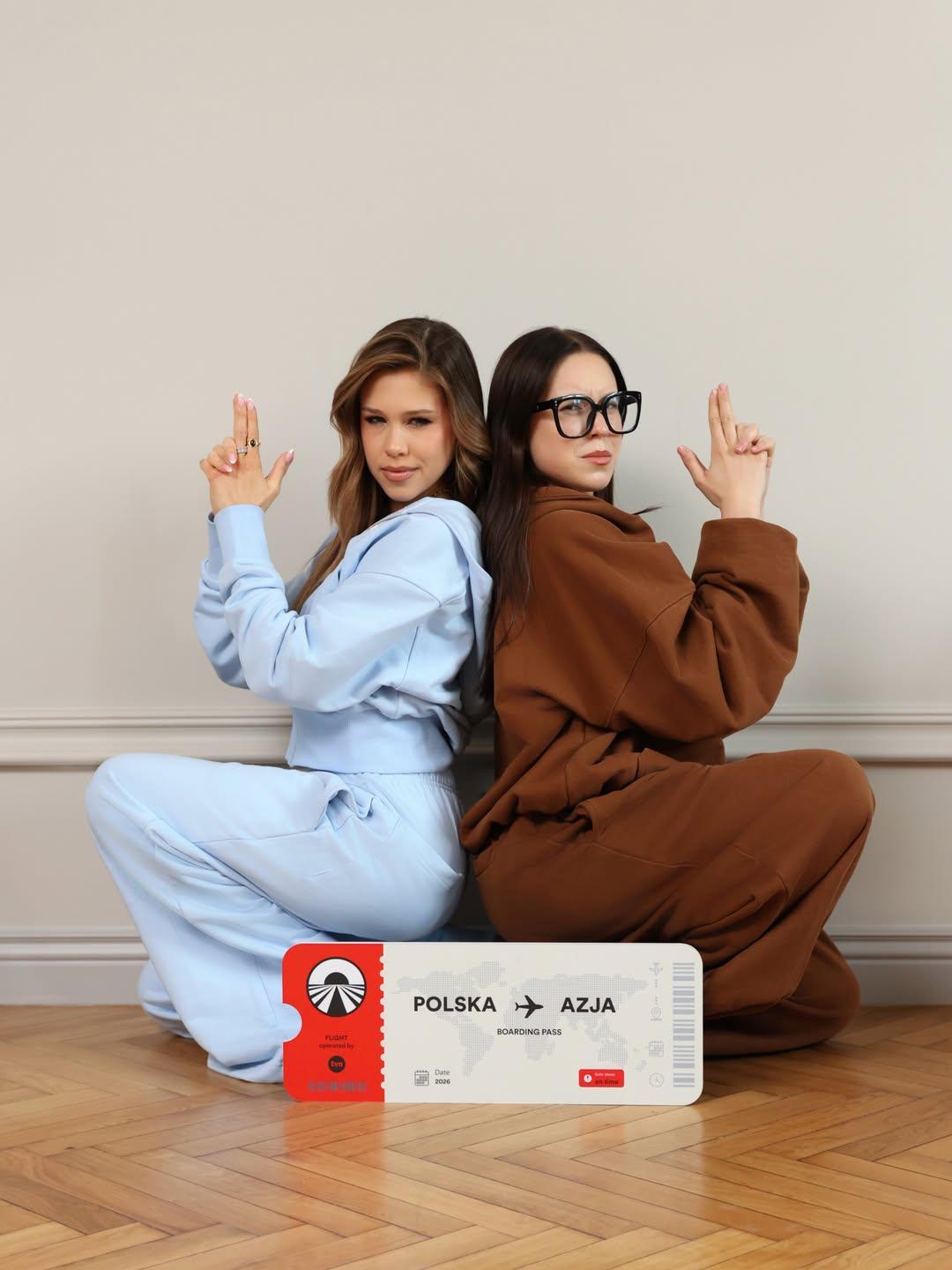 Marysia Jeleniewska i Zoja Skupis w "Azja Express", fot. Instagram