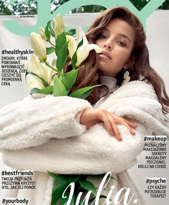 Tak! W naturalnej wersji Julia wygląda świetnie