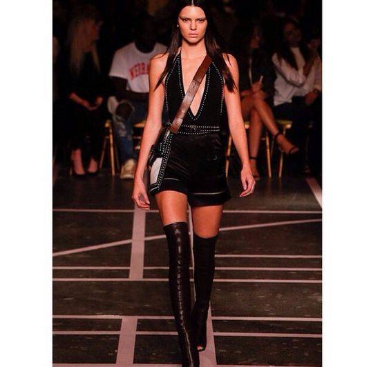 Kendall Jenner na wybiegach