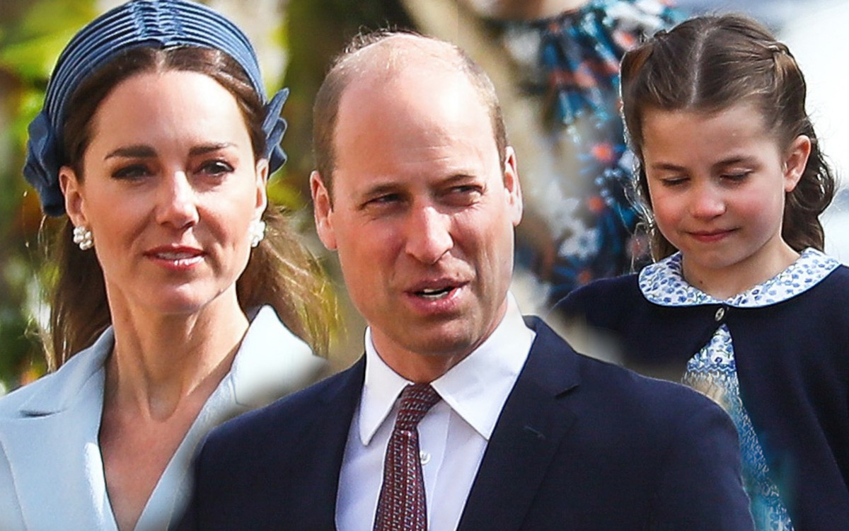 Książę George i księżniczka Charlotte biorą udział w swoim pierwszym nabożeństwie wielkanocnym (ZDJĘCIA)