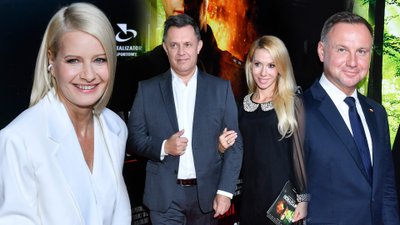 Premiera filmu “Wyszyński – zemsta czy przebaczenie”: Kożuchowska, kontuzjowana Opczowska i Andrzej Duda (ZDJĘCIA)