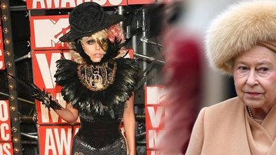 Lady GaGa z wizytą u Królowej Anglii (FOTO)