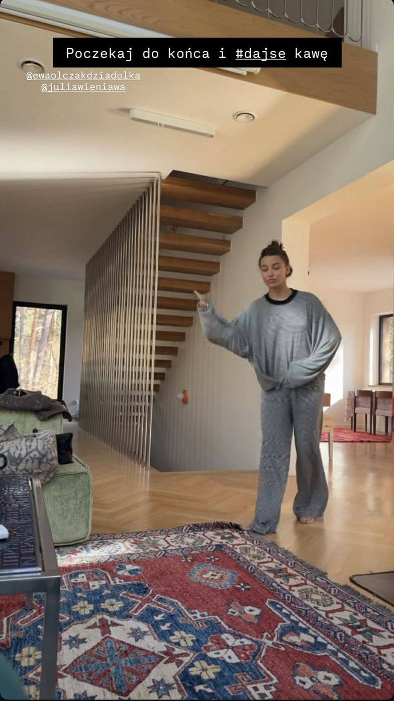 Tak wyglądała nocowanka u Julii Wieniawy, fot. Instagram