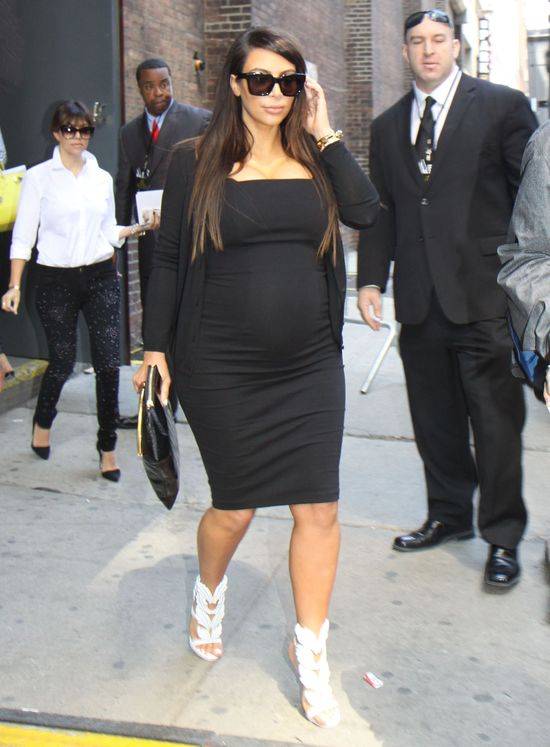 Tak Kim Kardashian prezentowała się w pierwszej ciąży