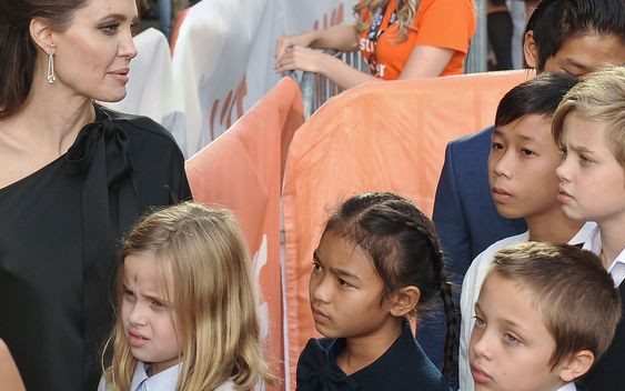 Ochroniarz dzieci Angeliny Jolie usłyszał od nich coś bardzo dziwnego