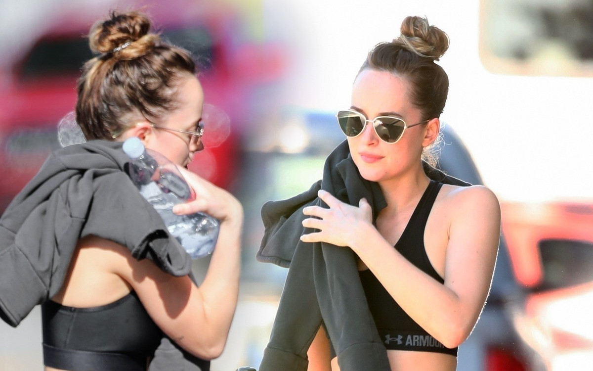 OMG! Dakota Johnson jak NITECZKA (ZDJĘCIA)