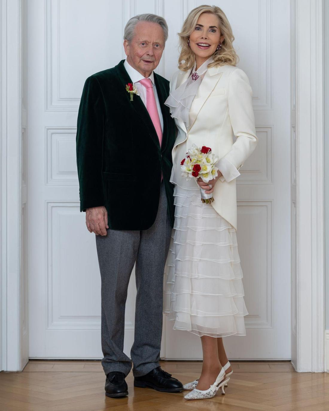 Wolfgang Porsche z żoną Gabriellą, fot. Instagram