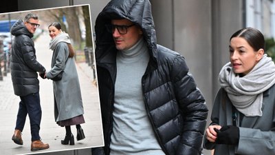 Pawlicki i Więdłocha w drodze do studia “DDTVN” natknęli się na paparazzi. Rzadko pokazują się razem