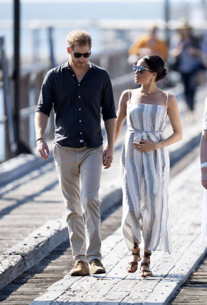 Styl Meghan Markle w ciąży. Im bliżej rozwiązania, tym wyższe szpilki!