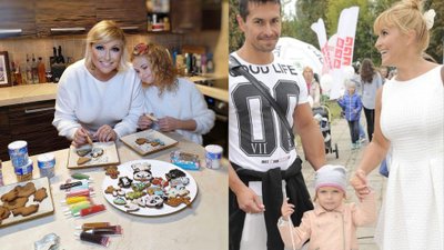 Katarzyna Skrzynecka z córką na premierze. Tak dziś wygląda Alikia. To cała mama