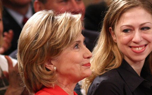 Chealsy Clinton – cały tatuś? (FOTO)