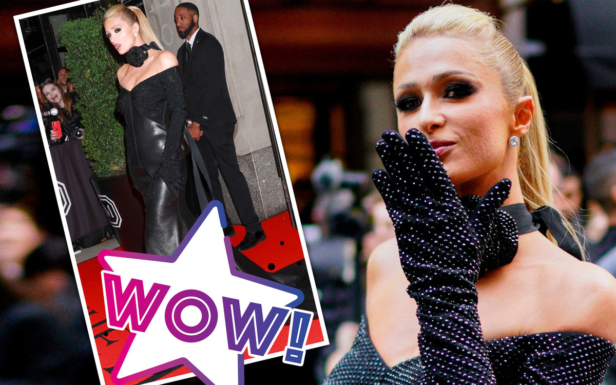 MET Gala 2023: Wielki DEBIUT Paris Hilton! Pojawiła się w butach na POTĘŻNEJ platformie (ZDJĘCIA)