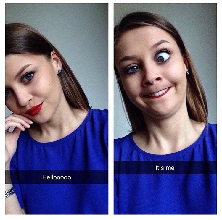 Ładne osoby robią PASKUDNE miny