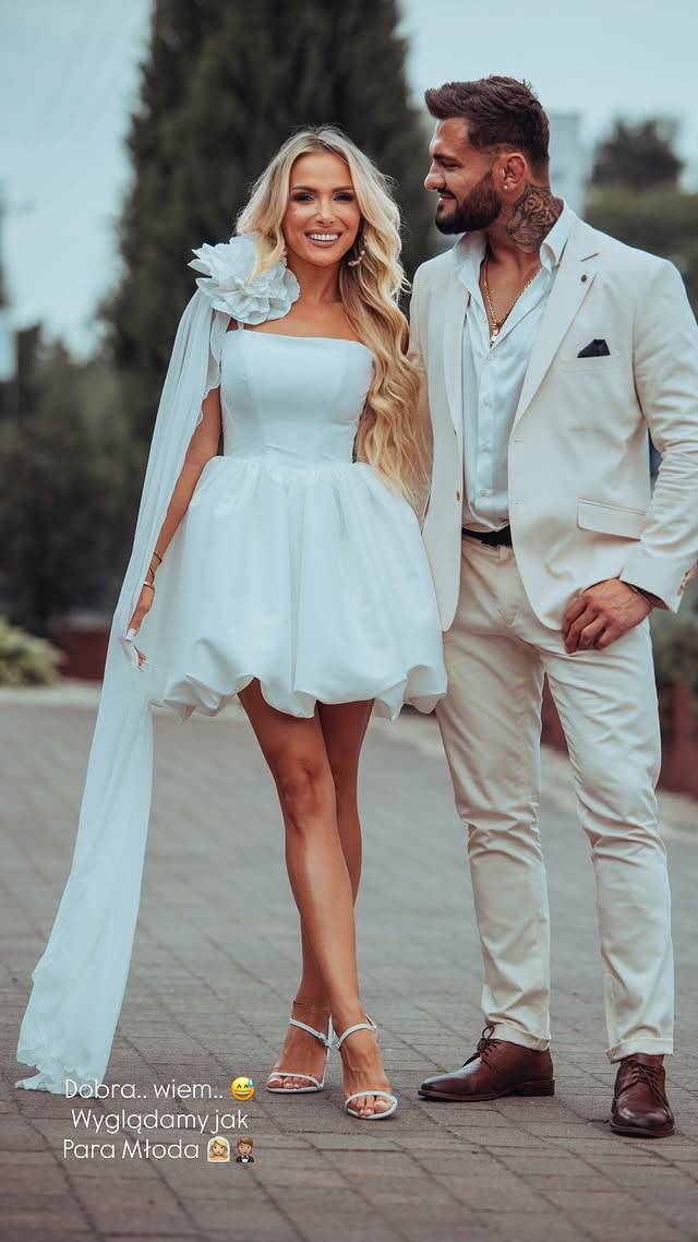 Paweł Trybyała i Eliza Trybała, fot. Instagram