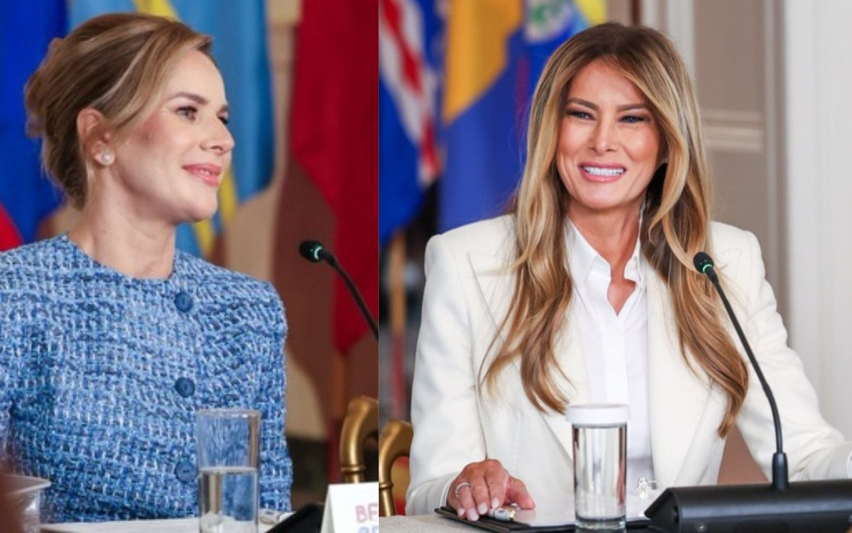 Stylizacja Nawrockiej na spotkaniu z Melanią Trump pod lupą. Jedno zwraca uwagę